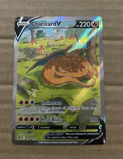 Charizard V - SWSH260 - Pokemon Sword & Shield Promo Ultra Rare Holo Card NM/M - Image 1