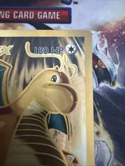 Dragonite EX 106/108 Textured Full Art Evolutions Pokemon Card NM - Image 3