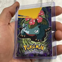 Pokemon Topps Card - Venusaur E3 of 12 Non Holo Blue Label LP Vintage Rare TCG - Image 2