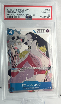 One Piece Japanese Boa Hancock 2023 Promotion Card Set 2 #059 PSA 10 - Image 1