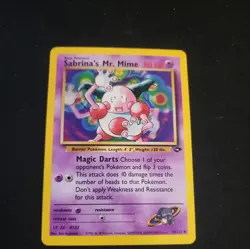 Sabrina's Mr. Mime - Gym Challenge 059/132 Pokemon Card NM - Image 1