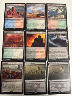 Mtg Rare Land Card Lot - Image 1