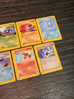 Pokemon TCG Lot of 7 E Reader Cards All Different Mixed Conditions - Image 3