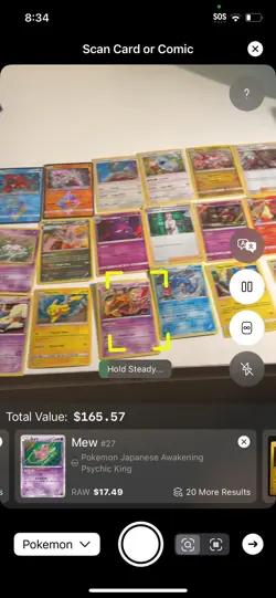 Pokemon TCG Holo Lot 21 Card Pikachu Guardian Latios Mew Giratina Prism Star LP - Image 2