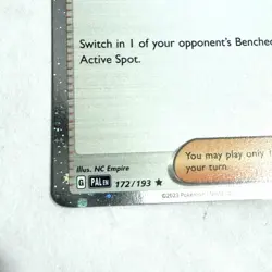 Boss's Orders 172/193 Prize Pack Series Cards Holo - Image 5