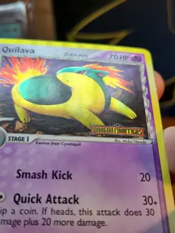Quilava (Delta Species) 36/101 Dragon Frontiers stamped Holo Pokemon Card - Image 3
