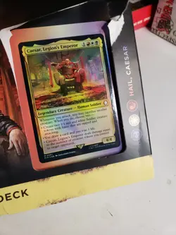 The Gathering Fallout Commander Deck - Hail, Caesar TORN BOX, BUT NOT OPEN READ! - Image 4