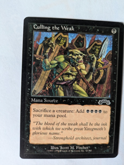 Culling the Weak Exodus MTG NM Free shipping with tracking - Image 1