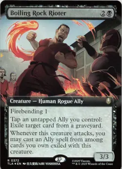 Boiling Rock Rioter (Extended Art) - FOIL - R Avatar: The Last Airbender 372 - M - Image 1