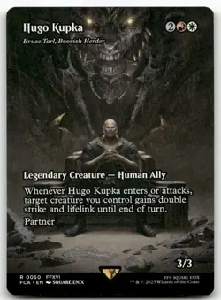 Hugo Kupka - Bruse Tarl, Boorish Herder (Showcase) #50 MTG Final Fantasy FIN NM - Image 1