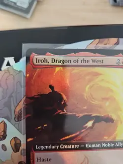Iroh, Dragon of the West - #194 Foil Extended - Avatar: The Last Airbender - Mtg - Image 2
