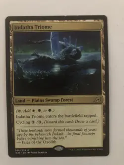 Indatha Triome MTG Ikoria: Lair of Behemoths LP #248 - Image 1