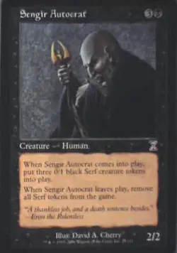 Sengir Autocrat - Timeshifted: #45, Magic: The Gathering Nm R55 - Image 1