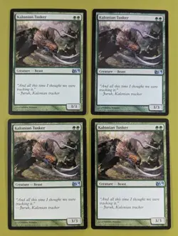 Kalonian Tusker x4 Magic 2014 M14 4x Playset Magic the Gathering MTG - Image 1