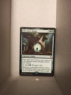 The Great Henge (REGULAR) x1 - MTG Throne of Eldraine ELD #161 - Image 1