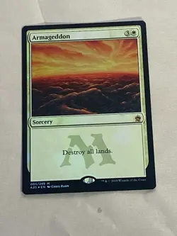 MTG FOIL Armageddon Masters 25 Magic the Gathering - Image 1