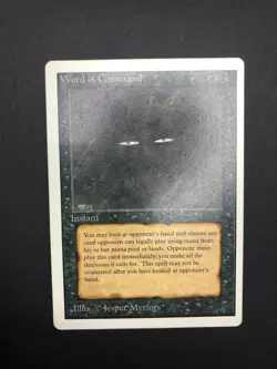 **Word of Command** MTG Unlimited MP - Image 1