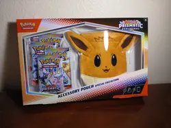 Pokemon TCG: Scarlet & Violet-Prismatic Evolutions Accessory Pouch - Brand New - Image 1