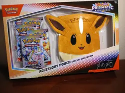 Pokemon TCG: Scarlet & Violet-Prismatic Evolutions Accessory Pouch - Brand New - Image 2