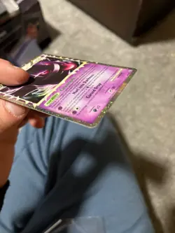 Gengar (Prime) 94/102 Triumphant Holo Pokemon card damaged - Image 3