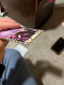 Gengar (Prime) 94/102 Triumphant Holo Pokemon card damaged - Image 4