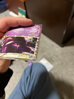 Gengar (Prime) 94/102 Triumphant Holo Pokemon card damaged - Image 5
