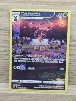 Pokemon card TCG Kricketune Galarian Gallery GG02/GG70 Crown Zenith (16) - Image 1
