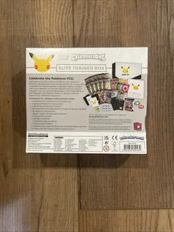 Pokemon TCG Celebrations ETB 25th Anniversary Elite Trainer Box - Image 3