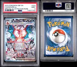 2023 POKEMON OBF EN-OBSIDIAN FLAMES #223 CHARIZARD EX SPECIAL ILLUSTRATION RARE - Image 3