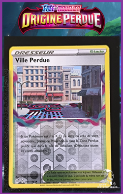 Carte Pokemon Ville Perdue 161/196 Reverse EB11 Origine Perdue FR - Image 1