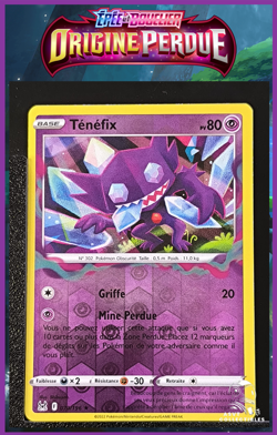 Carte Pokemon Tenefix 070/196 Holo Reverse EB11 Origine Perdue FR - Image 1