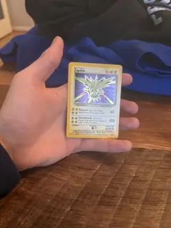 Pokemon TCG Zapdos Base Set Holo Unlimited Rare Card 16/102 NM - Image 1