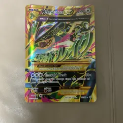 Pokemon XY Ancient Origins Mega jumbo M Rayquaza EX Shiny Full Art #98/98 - Image 3