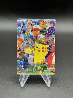Pikachu & Crew Holo Pokemon Vintage Pocket Monsters Vending Prism Sticker 91 - Image 1