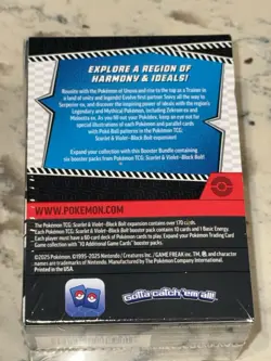 Pokemon Scarlet & Violet Black Bolt Booster Bundle Box Sealed Brand New - Image 2