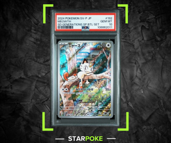 [PSA 10] Meowth 192/SV-P AR PROMO - Pokemon Japanese Starter Deck Generations - Image 1