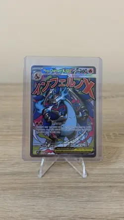 Pokemon Mega Charizard X ex MEP EN Black Star Promo 023 NM - Image 1