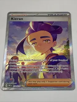 Kieran 174/131 Pokemon TCG: Prismatic Evolutions Special Illustration Rare SIR - Image 2