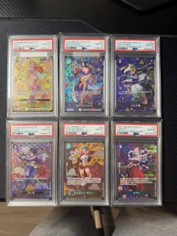 Bandai One Piece Card Game Special Alternate Art Holo PSA 10 Lot 6 Japanese - Image 1