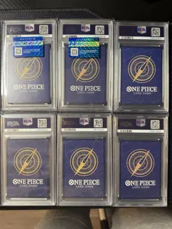 Bandai One Piece Card Game Special Alternate Art Holo PSA 10 Lot 6 Japanese - Image 2