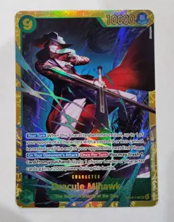 One Piece Dracule Mihawk OP14-119 Secret Rare SEC The Azure Sea's Seven - Image 1