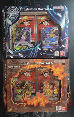 ONE PIECE Illustration Box Vol 5 And 6 Lot - New SEALED PRB-02 OP-13 - Image 1