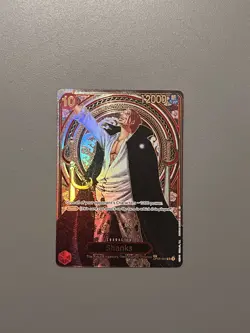 Shanks | SP OP09-004 | Carrying on his will | Gold | One piece TCG - Image 1