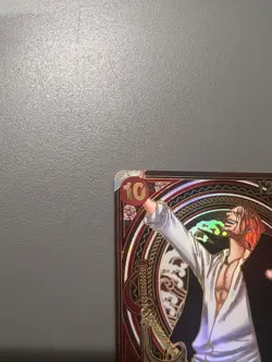 Shanks | SP OP09-004 | Carrying on his will | Gold | One piece TCG - Image 5