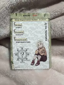 Naruto Kayou English Series 2 Card - Ino Yamanaka - NRSA02-SR-007L2 - Image 2