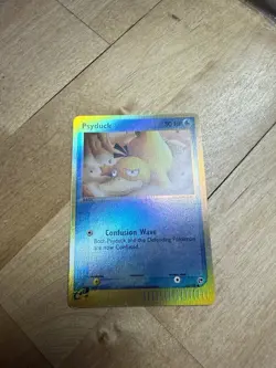 Psyduck 73/100 Reverse Holo Pokemon Sandstorm Card EXCELLENT CONDITION - Image 1