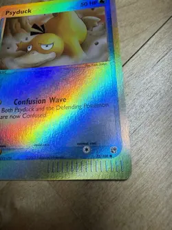Psyduck 73/100 Reverse Holo Pokemon Sandstorm Card EXCELLENT CONDITION - Image 2