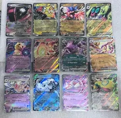 Lot Of 12 Pokemon Cards EXs TCG Trading Cards 2023-2025 NM - Image 1