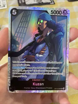 Kuzan OP10-082 Foil Royal Blood One Piece TCG Card - Image 1