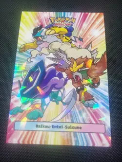 Pokemon 2024 Card Database Attacks Gen 2 Set Raikou Entei Suicune Peru - Image 1